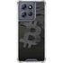 Bitcoin Textured Logo Moto G 5G (2025) Clear Case