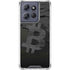 Bitcoin Textured Logo Moto G Stylus 5G (2025) Clear Case