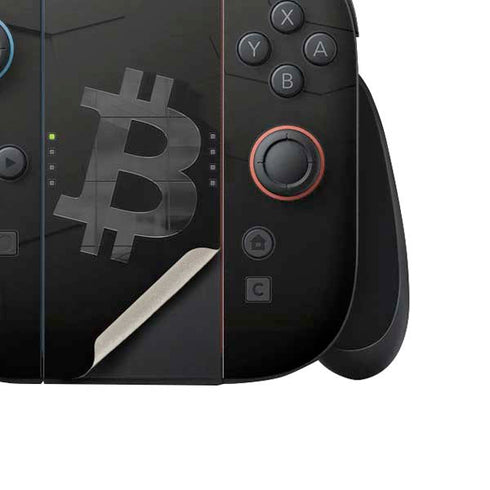 Bitcoin Textured Logo Nintendo Switch 2 (2025) Joy-Con Controller Skin