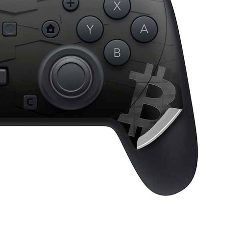 Bitcoin Textured Logo Nintendo Switch 2 (2025) Pro Controller Skin