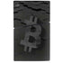 Bitcoin Textured Logo PS5 Slim Digital Edition Console Skin