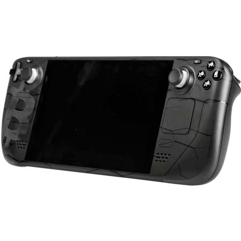 Bitcoin Textured Logo Steam Deck Handheld Gaming Computer OLED Skin