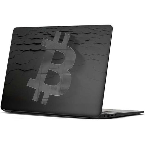 Bitcoin Textured Logo Surface Laptop 7 15in Skin