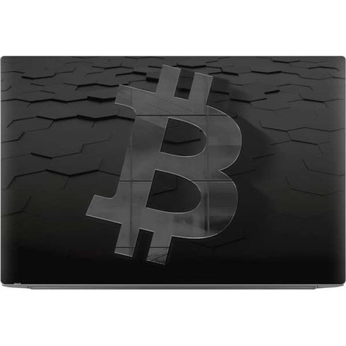 Bitcoin Textured Logo Dell XPS Skin
