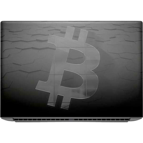 Bitcoin Textured Logo HP ZBook Fury 16 G10 Skin