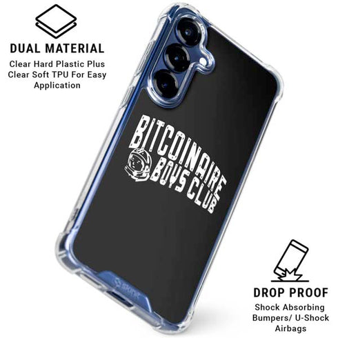 Bitcoinaire Boys Club Galaxy S25 Clear Case