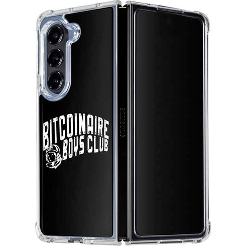 Bitcoinaire Boys Club Galaxy Z Fold5 5G Clear Case