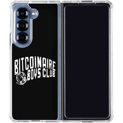 Bitcoinaire Boys Club Galaxy Z Fold6 Clear Case