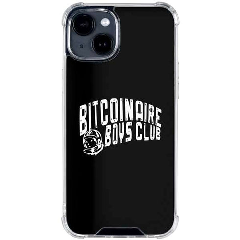 Bitcoinaire Boys Club iPhone 15 Clear Case