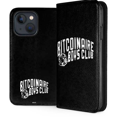 Bitcoinaire Boys Club iPhone 15 Folio Case