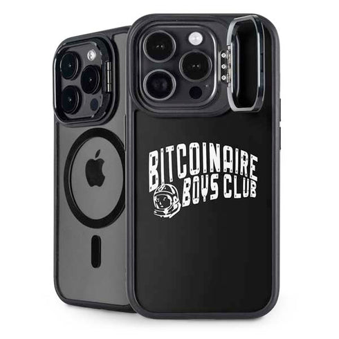 Bitcoinaire Boys Club iPhone 15 Pro Kickstand Case