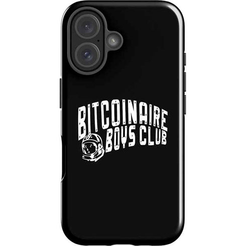 Bitcoinaire Boys Club iPhone 16 Plus Impact Case