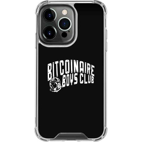 Bitcoinaire Boys Club iPhone 16 Pro Max Clear Case