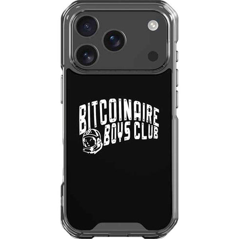 Bitcoinaire Boys Club iPhone 18 Pro Clear Case
