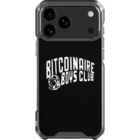 Bitcoinaire Boys Club iPhone 18 Pro Max Clear Case