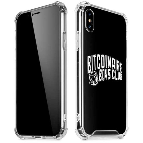 Bitcoinaire Boys Club iPhone X/XS Clear Case