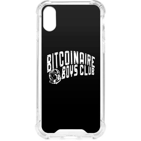 Bitcoinaire Boys Club iPhone XS Clear Case