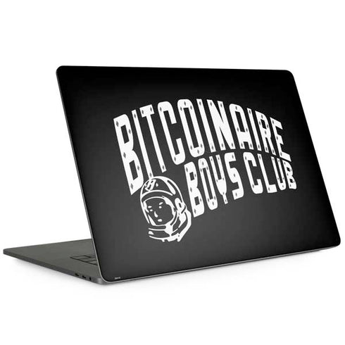 Bitcoinaire Boys Club MacBook Skins