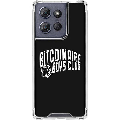 Bitcoinaire Boys Club Moto G Play 5G (2025) Clear Case