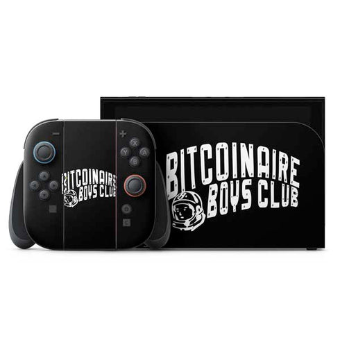 Bitcoinaire Boys Club Nintendo Switch 2 (2025) with Joy-Con Skin