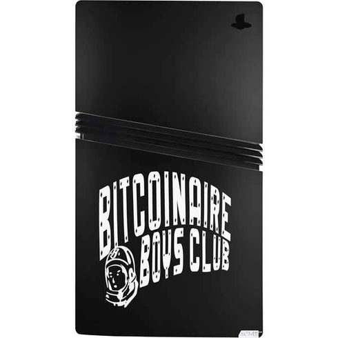 Bitcoinaire Boys Club PS5 Pro Console Skin