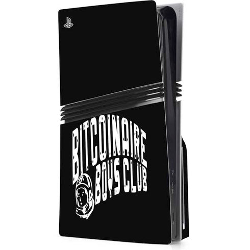 Bitcoinaire Boys Club PS5 Pro Disk Console Skin