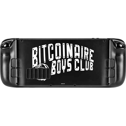 Bitcoinaire Boys Club Steam Deck Handheld Gaming Computer Skin