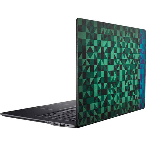 Black & Green Ativ Book 9 (15.6in 2014) Skin