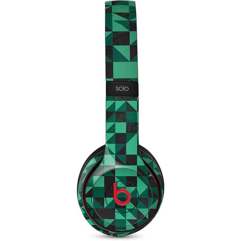 Black & Green Beats Solo 3 Wireless Skin
