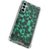 Black & Green Gabb Phone 4 Clear Case