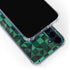 Black & Green Galaxy A35 5G Clear Case