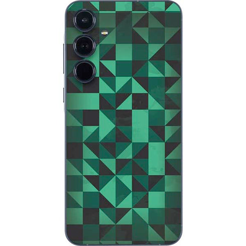 Black & Green Galaxy A36 5G Skin