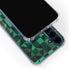 Black & Green Galaxy A55 5G Clear Case