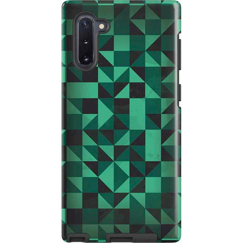 Black & Green Galaxy Cases