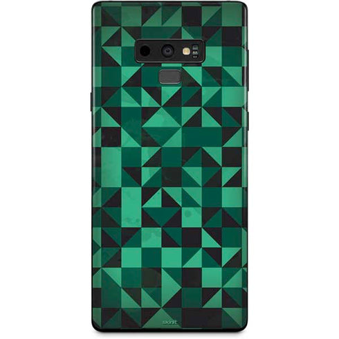 Black & Green Galaxy Note 9 Skin