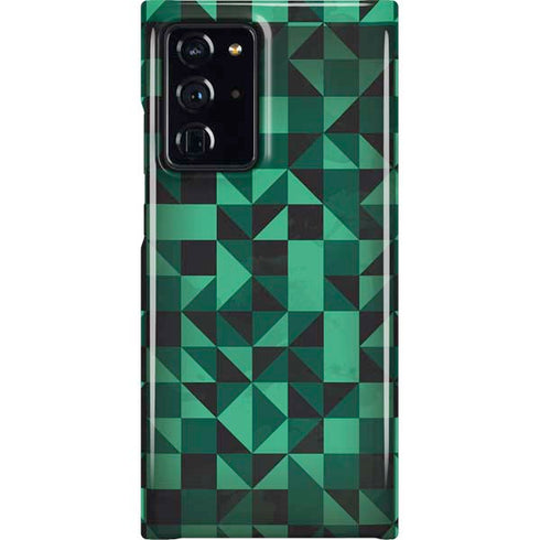 Black & Green Galaxy Cases