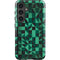 Black & Green Galaxy S25 Impact Case