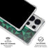 Black & Green Galaxy S25 Ultra Clear Case