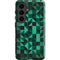 Black & Green Galaxy S26 Impact Case