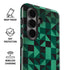 Black & Green Galaxy S26 Impact Case