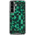 Black & Green Galaxy S26 Plus Clear Case