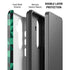 Black & Green Galaxy S26 Plus Impact Case