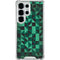 Black & Green Galaxy S26 Ultra Clear Case