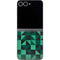 Black & Green Galaxy Z Flip6 Skin