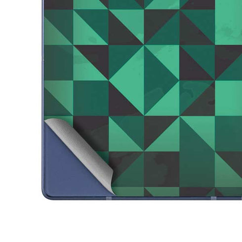 Black & Green Galaxy Z Fold6 Skin