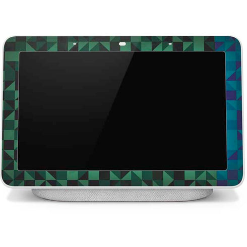 Black & Green Google Home Hub Skin