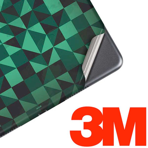 Black & Green iPad Skins