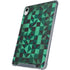Black & Green iPad 11th Gen (2025) Clear Case