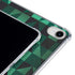 Black & Green iPad 11th Gen (2025) Clear Case