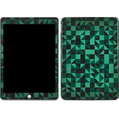 Black & Green Apple iPad Skin
